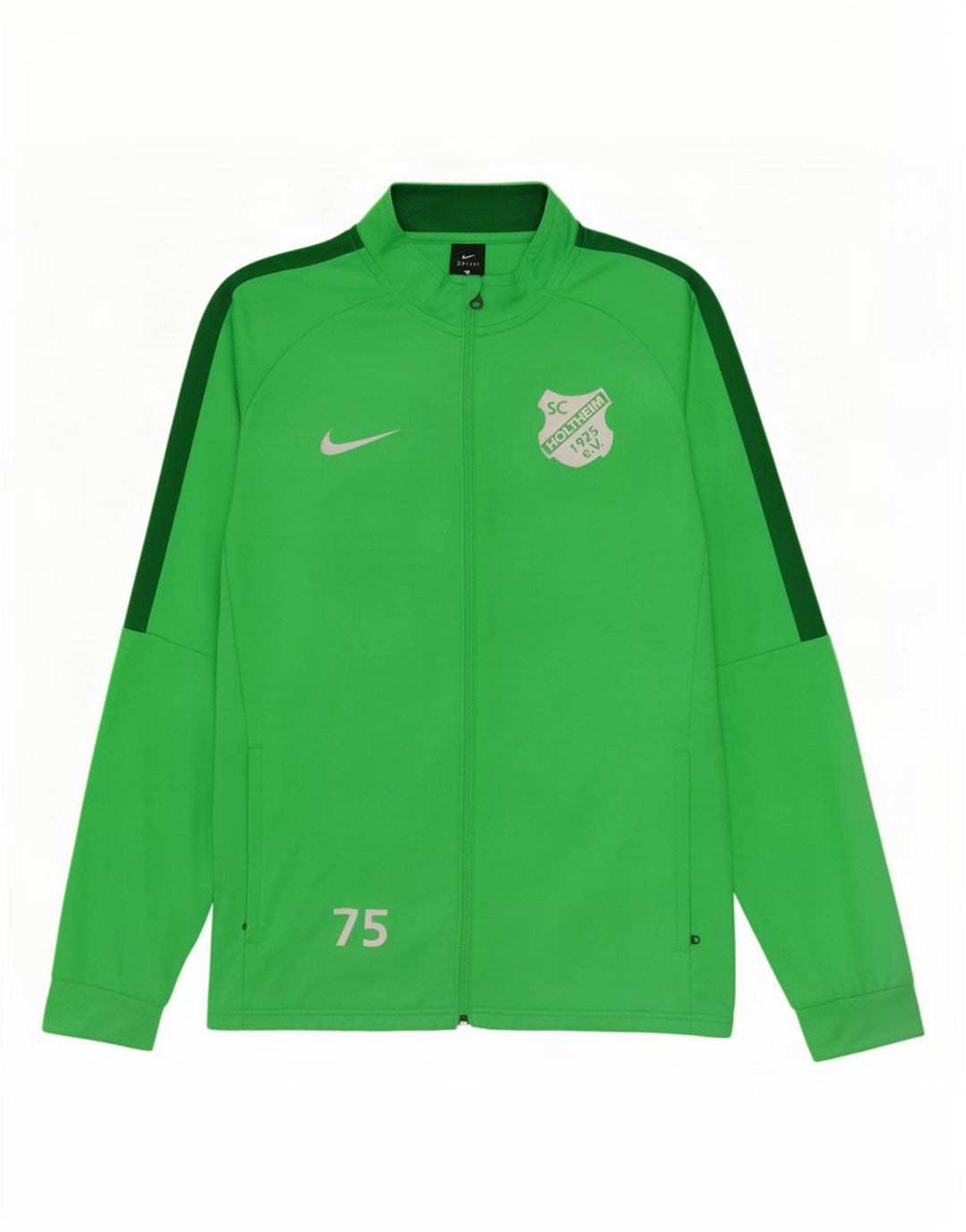 Nike Dri Fit Graphic gornja jakna trenirke velike zelene boje