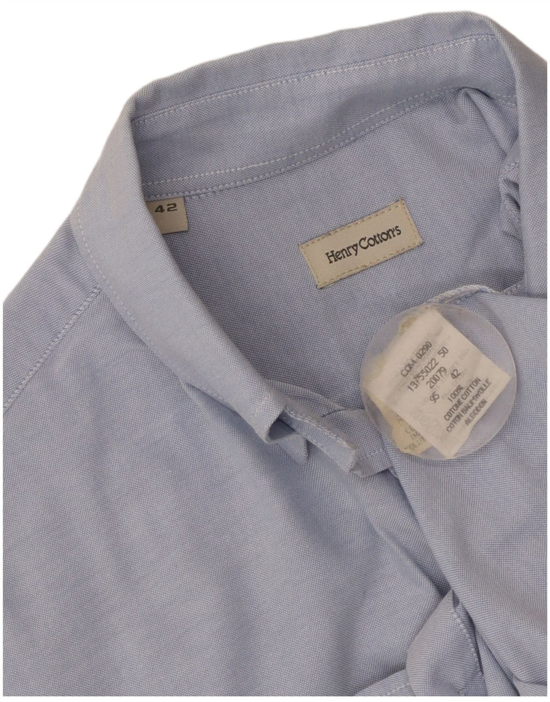 Henry Cottons Ženska košulja 3/4 rukava IT 42 Srednje plavi pamuk