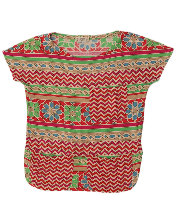 Valentino Top ženska bluza IT 42 srednje raznobojna geometrijska