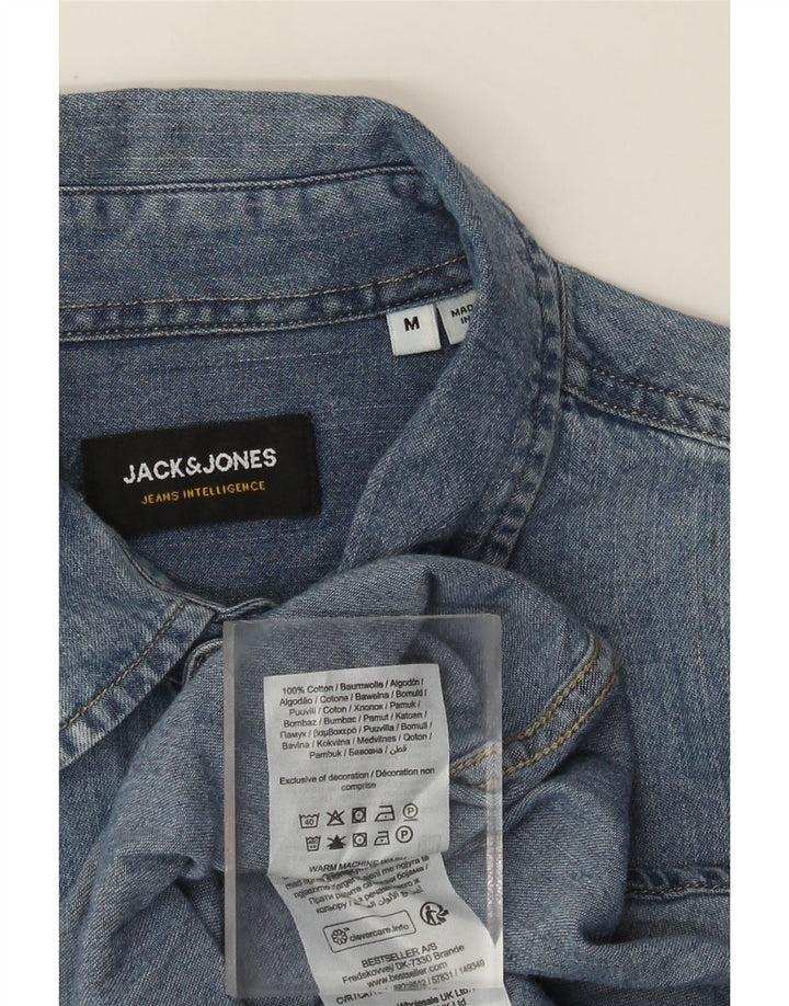 Jack & Jones muška traper košulja Srednje plavi pamuk