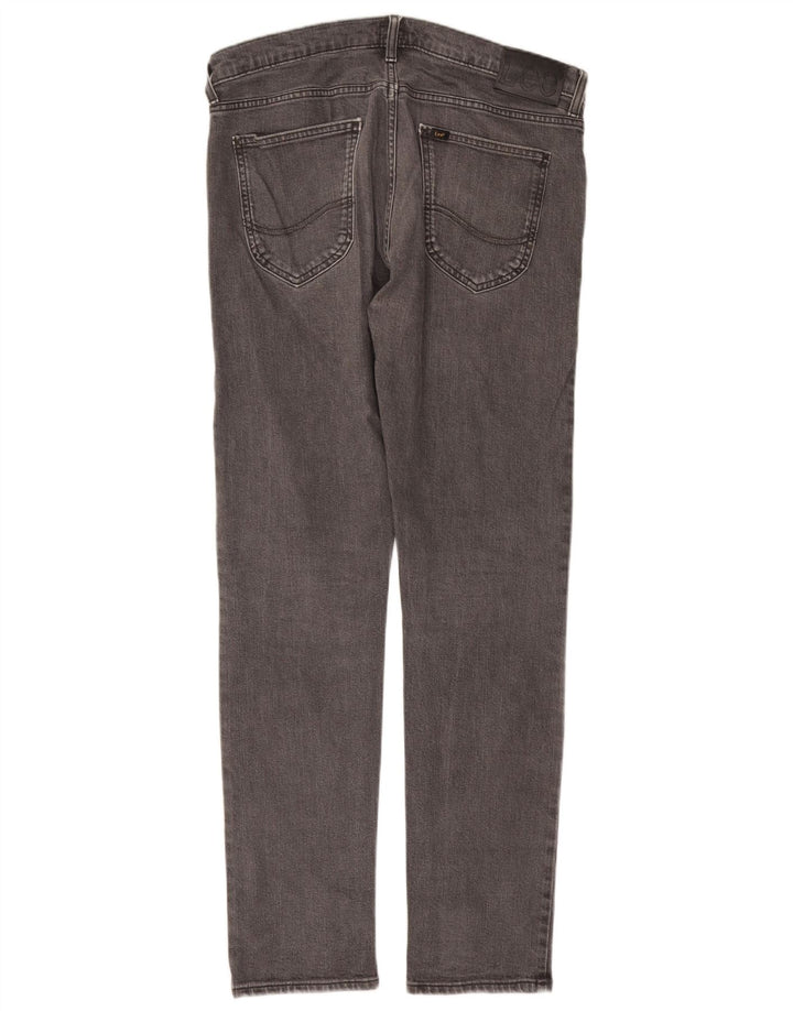 Lee Mens Luke Slim Jeans W34 L32 Sivi pamuk