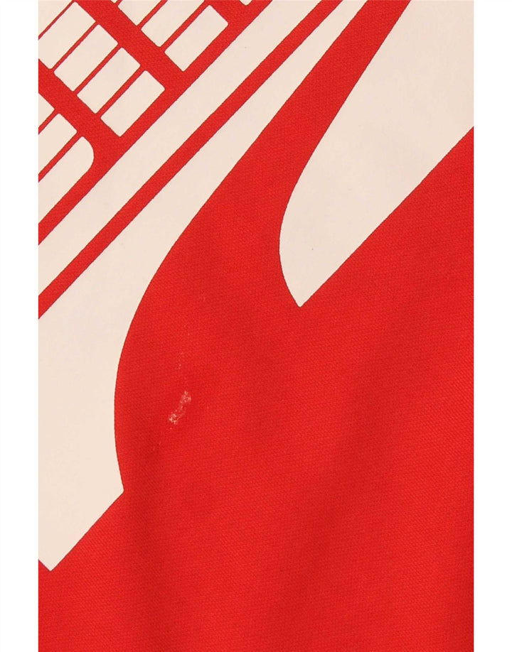 Puma muška majica s grafičkim motivima srednje crvene boje