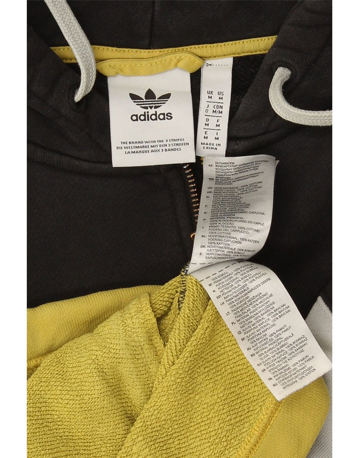 Adidas muški pulover s kapuljačom s patentnim zatvaračem, srednje raznobojne boje