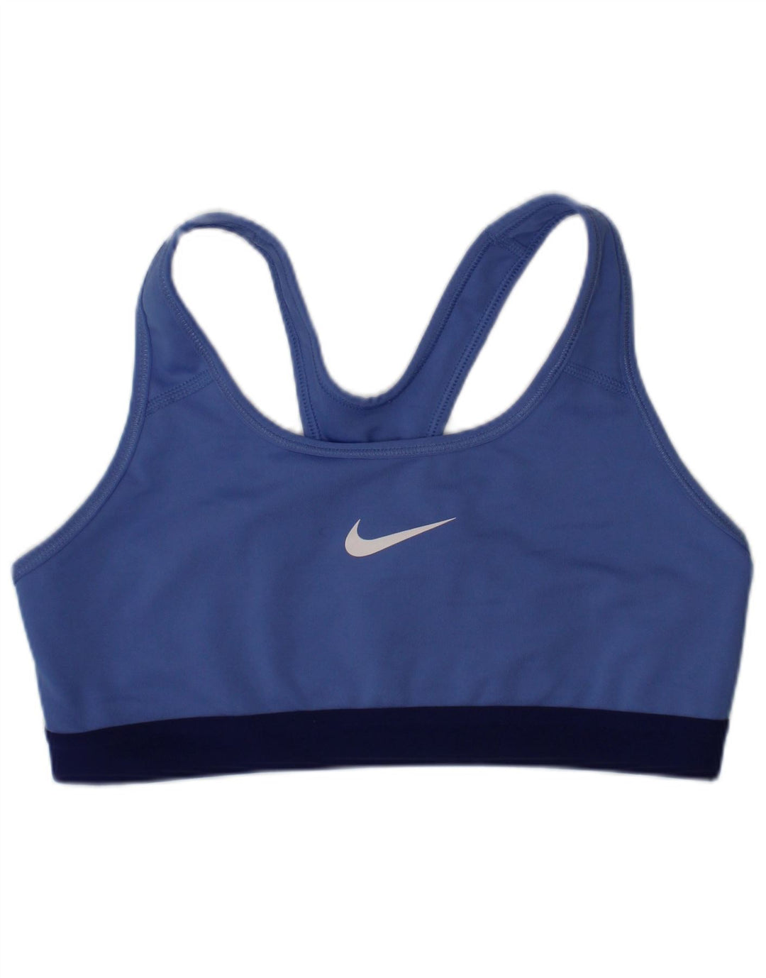 Nike Ženski Dri Fit Graphic Sportski grudnjak Srednji plavi poliesterski sportski