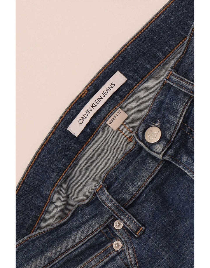 Calvin Klein muške ravne traperice W34 L32 plave