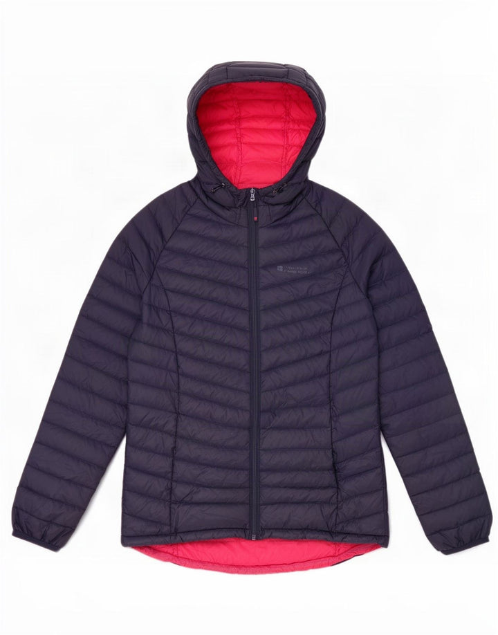 Mountain Warehouse Ženska podstavljena jakna s kapuljačom UK 10 Mala tamnoplava