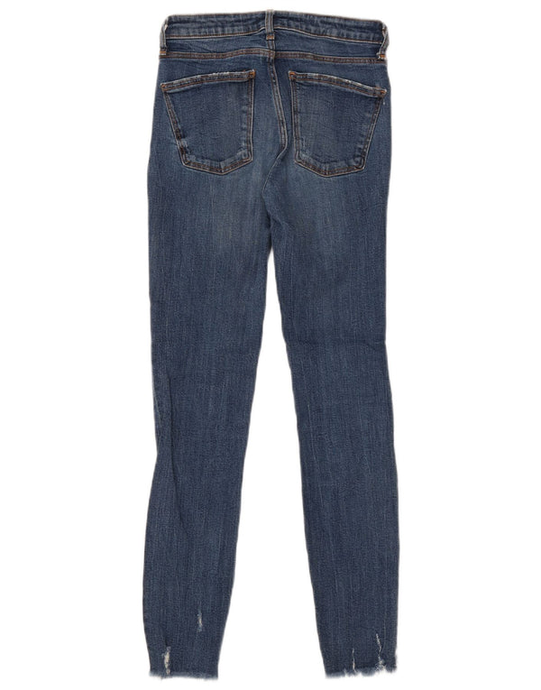 ZARA ženske traperice uskog kroja EU 34 2XS W24 L27 tamnoplave