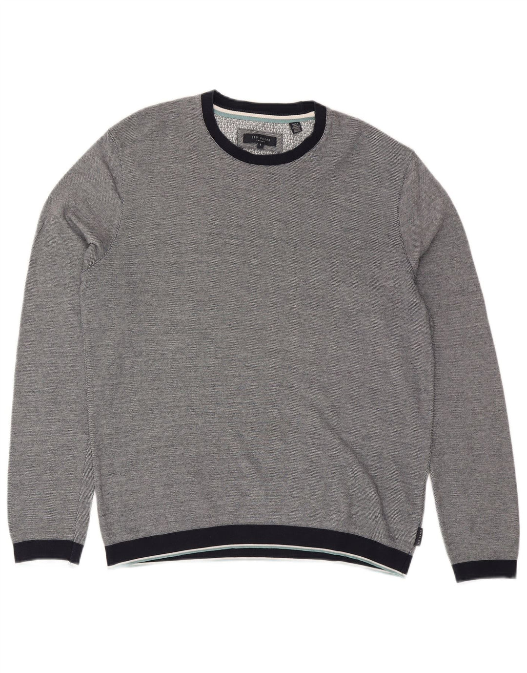 TED BAKER Muška majica s kratkim rukavima, veličina 5 XL, tamnoplavi pamuk