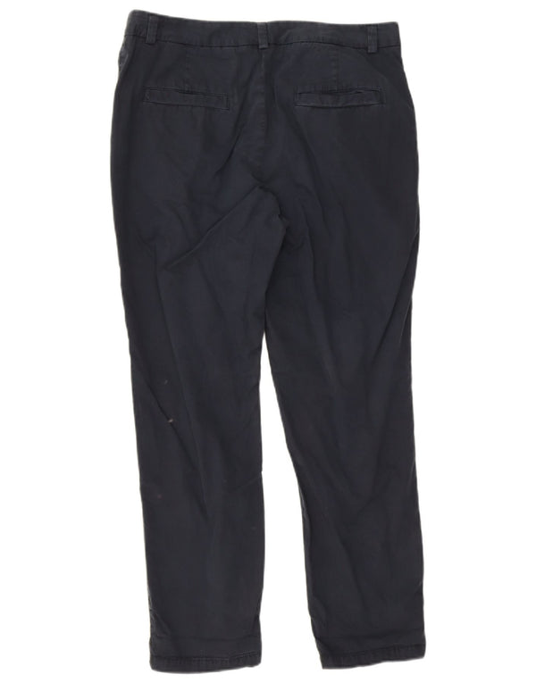 Marks & Spencer ženske chino hlače UK 12 srednje W32 L26 tamnoplave