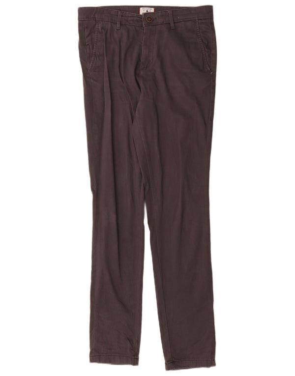 Jack & Jones Ženske uske chino hlače W28 L32 Sivi pamuk