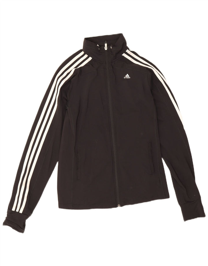 Adidas ženska trenirka Climacool gornja jakna UK 8/10 mala crna najlonska