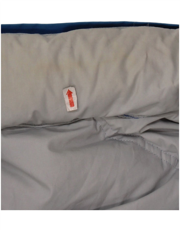 Diadora muška jakna s kapuljačom i dvostrukim podstavcima UK 40 veliki plavi poliester