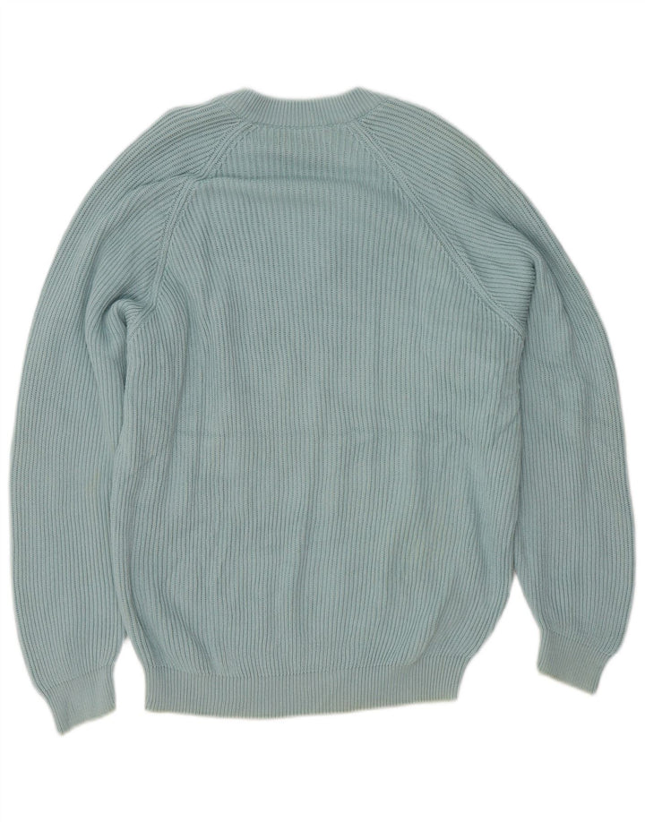 Stefanel Ženski džemper s V-izrezom UK 16 Large Blue