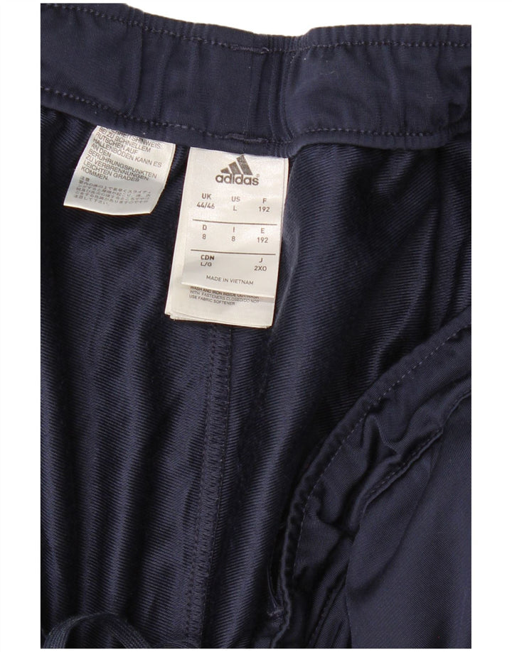ADIDAS Muška trenirka Hlače Joggers UK 44/46 Large W36 L32 Navy Blue