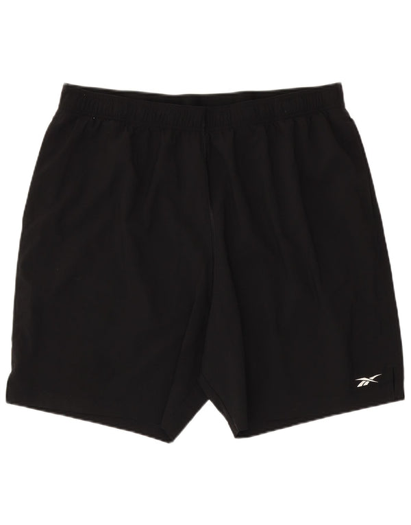 Reebok muške sportske kratke hlače Speedwick 2XL crni poliester