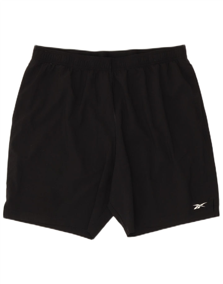 Reebok muške sportske kratke hlače Speedwick 2XL crni poliester