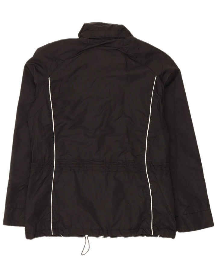 Brugi muška kišna jakna UK 38 Srednje crni poliamid u boji