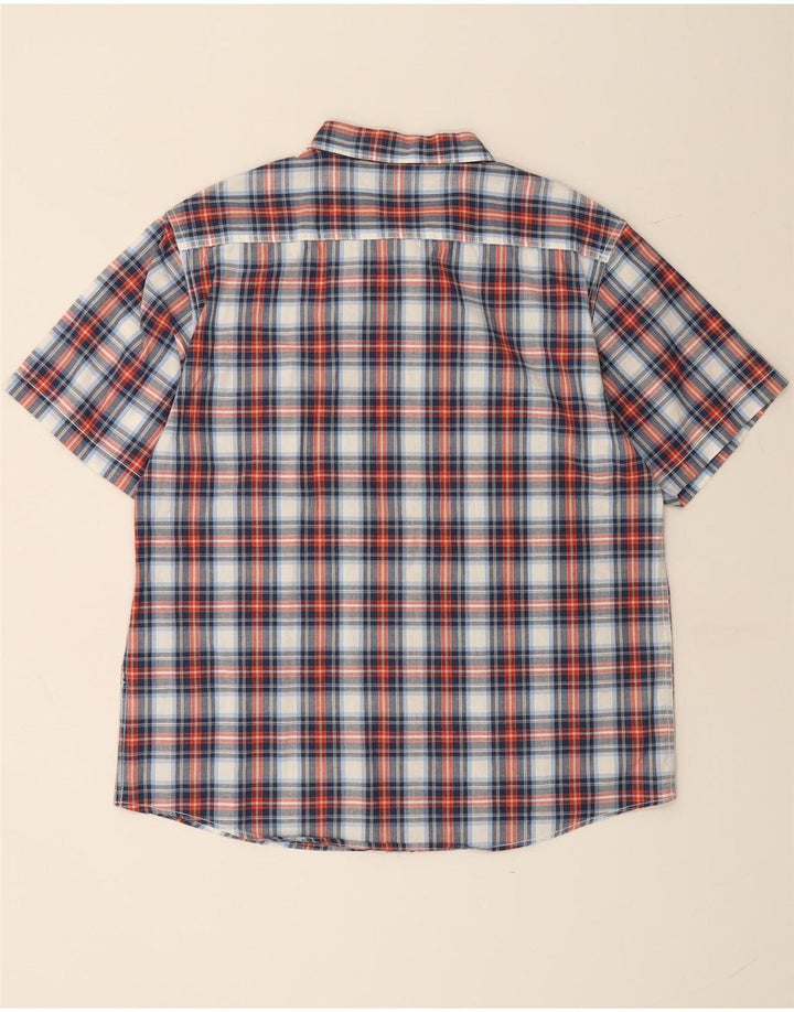 URBAN SPIRIT Muška košulja kratkih rukava XL šareni karirani pamuk