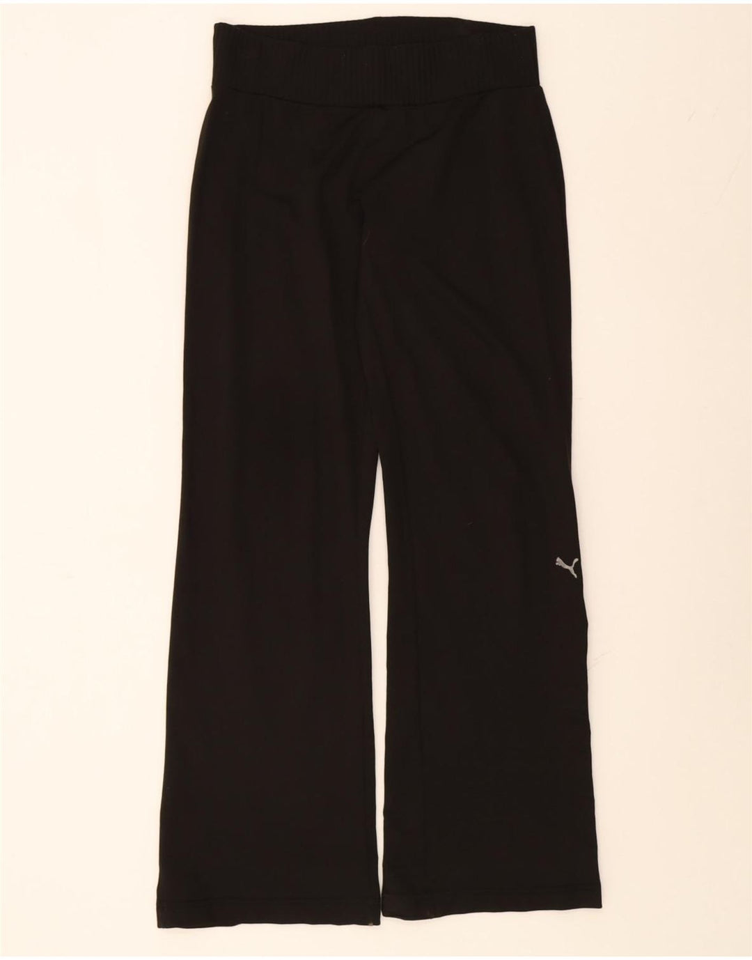 PUMA Womens Tracksuit Trousers UK 10 Small  Black Vintage Puma and Second-Hand Puma from Messina Hembry 