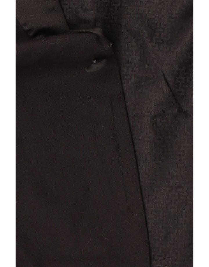Marks & Spencer muška jakna s jednim gumbom, UK 46 XL crna nova vuna