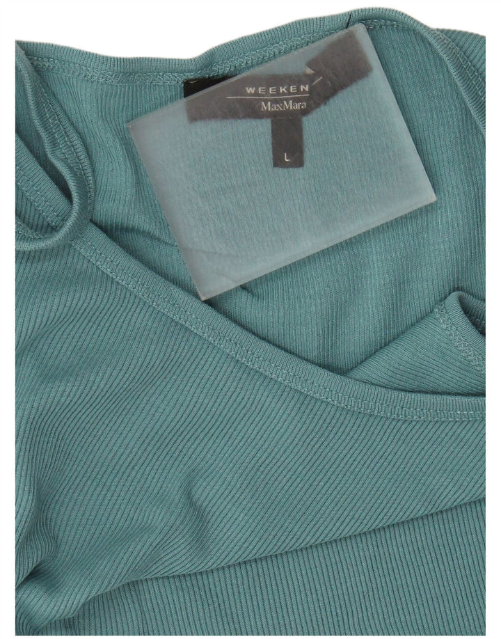 Max Mara ženska majica s kratkim rukavima za vikend UK 14 velika plava