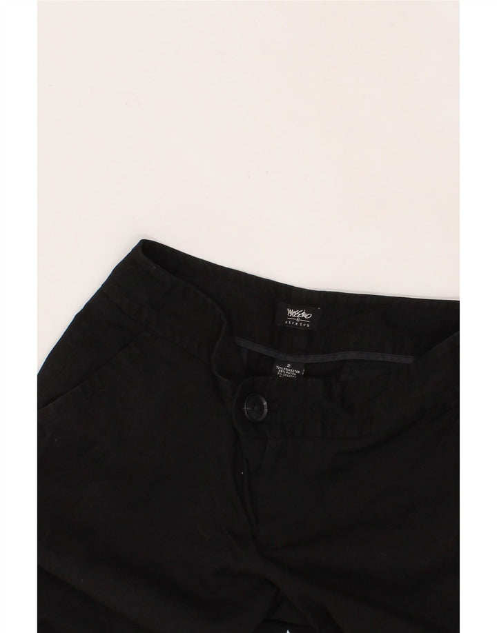 MOSSIMO Womens Stretch Bootcut Chino Trousers US 2 XS W25 L30 Black Vintage Mossimo and Second-Hand Mossimo from Messina Hembry 