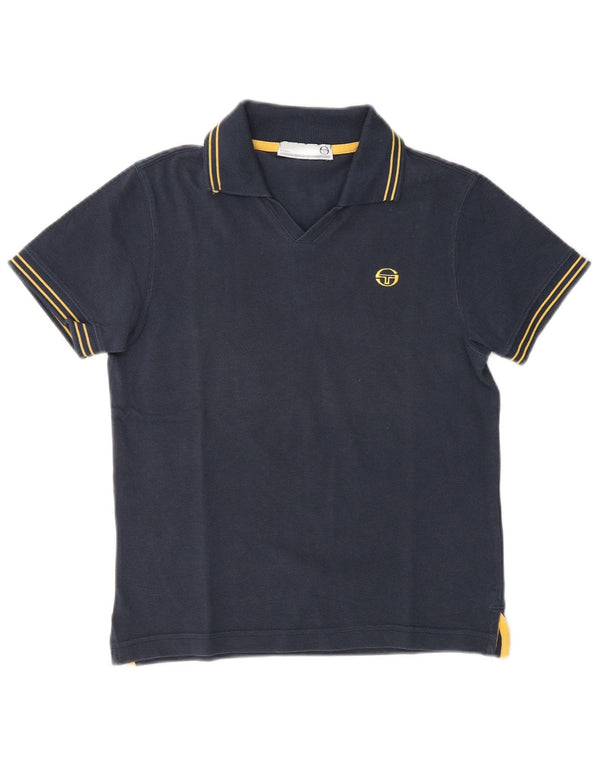 Sergio Tacchini ženska polo majica UK 12 srednje tamnoplavi pamuk