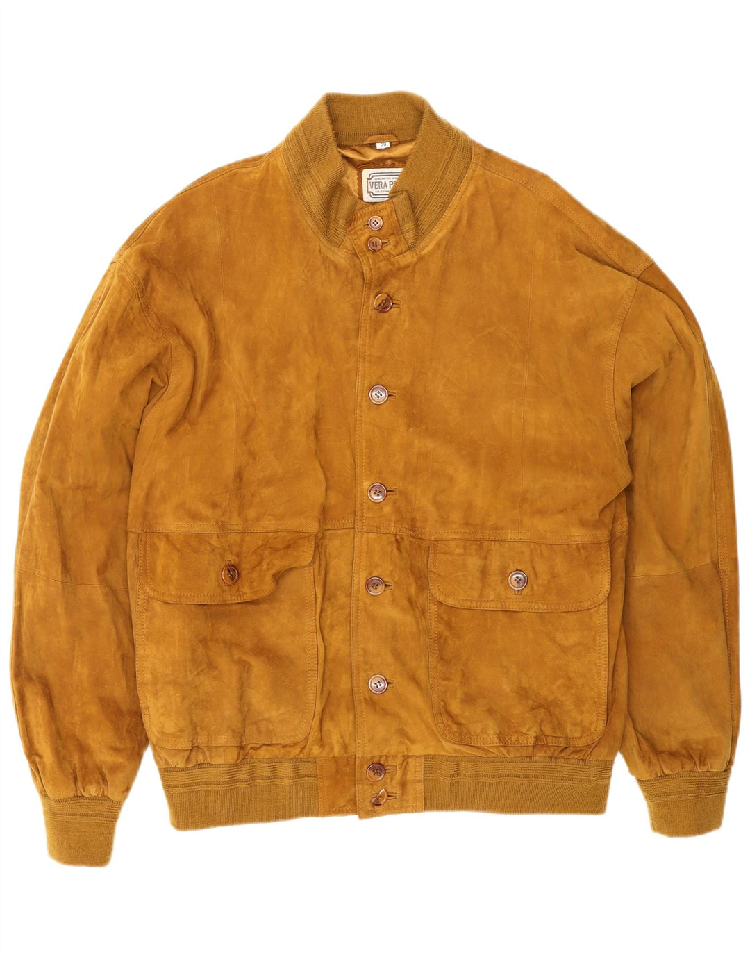 VINTAGE muška bomber jakna od brušene kože IT 50 velika smeđa koža