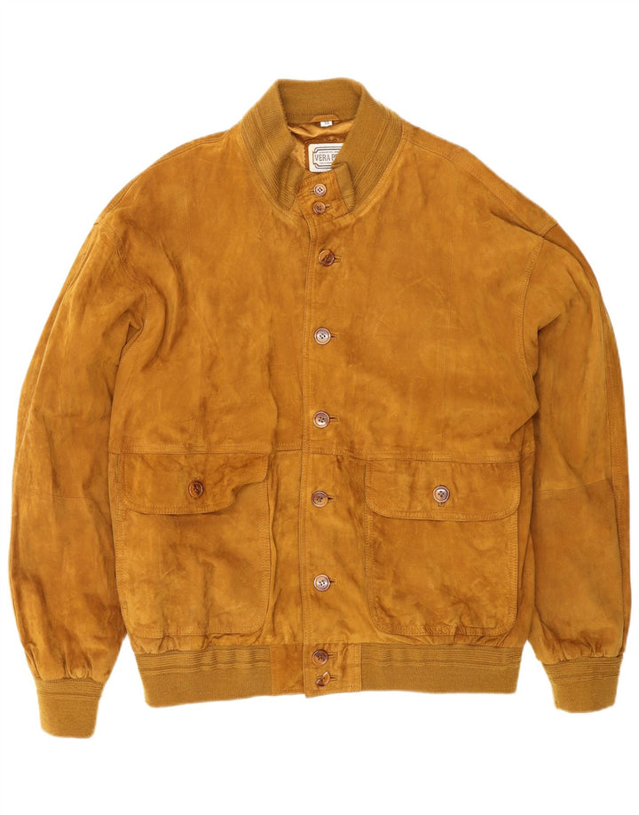 VINTAGE muška bomber jakna od brušene kože IT 50 velika smeđa koža