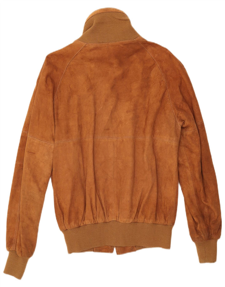 VINTAGE muška bomber jakna od brušene kože IT 50 velika bež koža