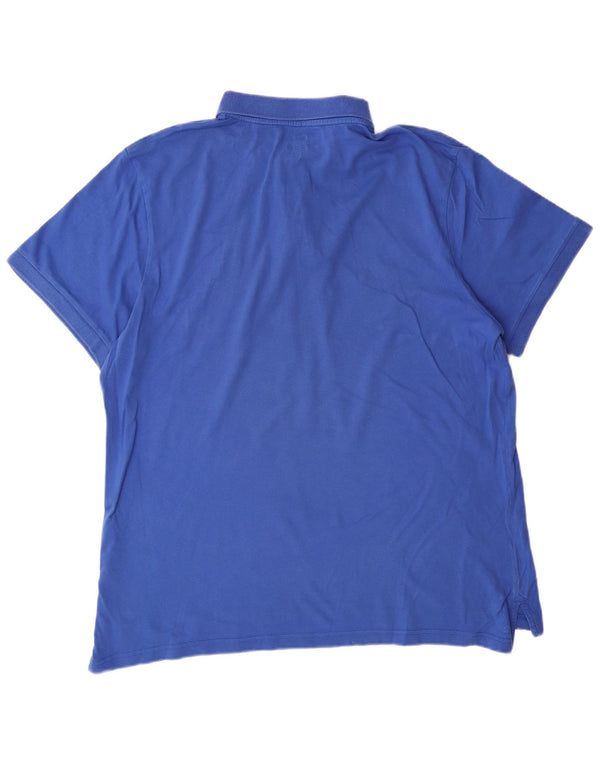 NIKE muška polo majica XL plavi pamuk