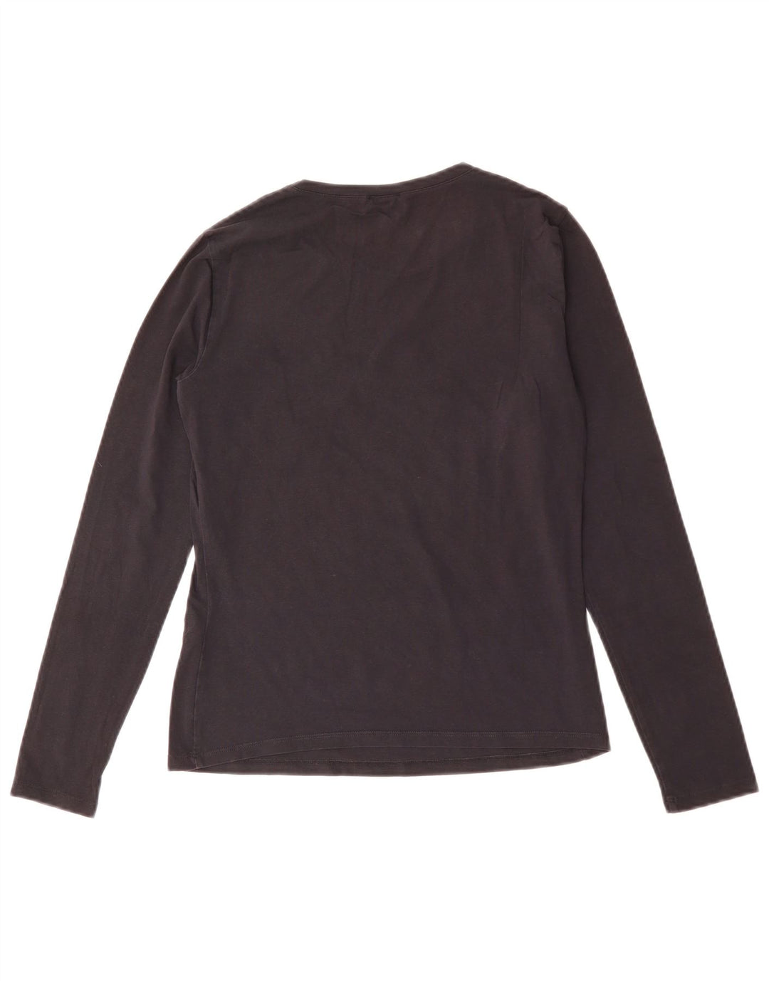 Armani Jeans Ženska majica dugih rukava s grafičkim detaljima IT 44 Srednje crni pamuk