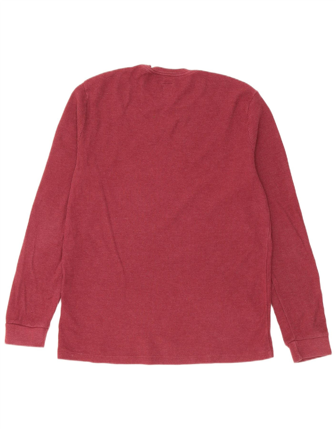Jack Wills muška majica s dugim rukavima, srednji bordo pamuk