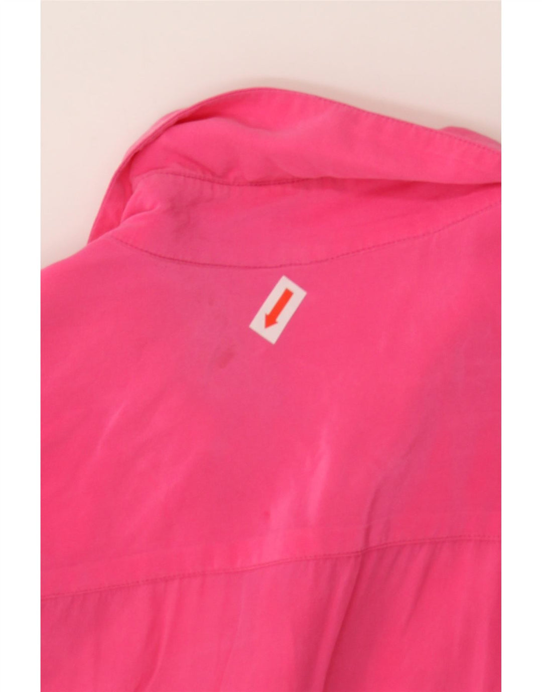 VINTAGE Womens Shirt Blouse UK 14 Large Pink Vintage Vintage and Second-Hand Vintage from Messina Hembry 