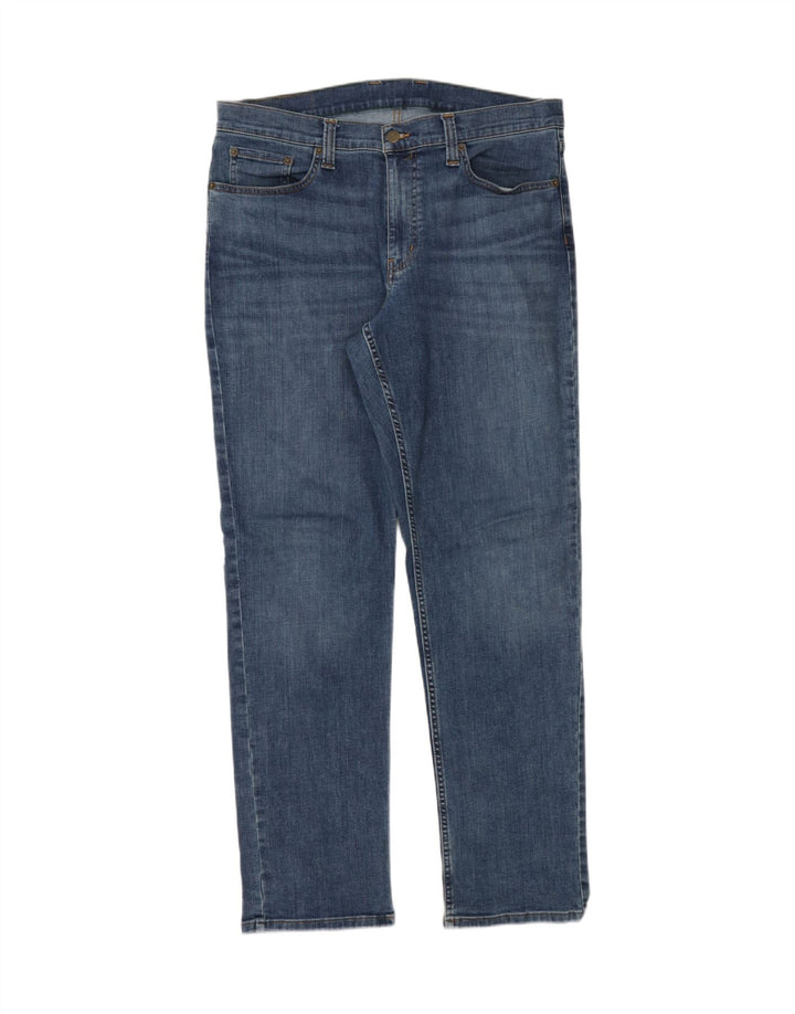 L.L.BEAN Mens Straight Jeans W34 L32 Blue Cotton Vintage L.L.Bean and Second-Hand L.L.Bean from Messina Hembry 