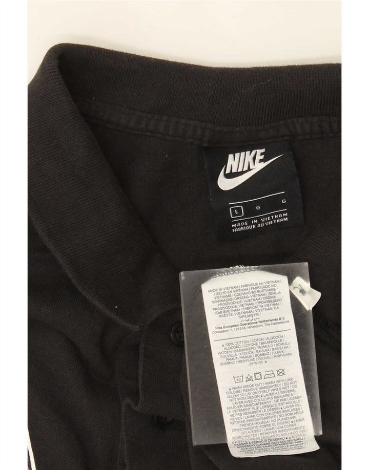 Nike muška polo majica velika crna pamučna