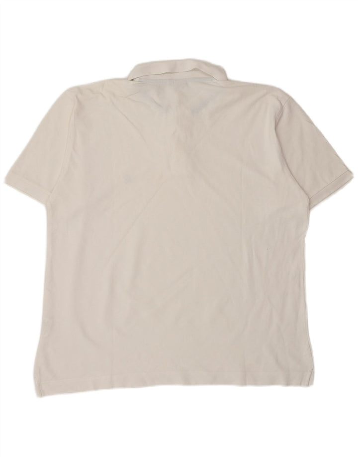 INVICTA Mens Polo Shirt IT 52 Large White Cotton