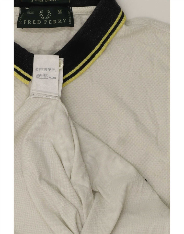 Fred Perry muška polo majica Srednje bijeli pamuk