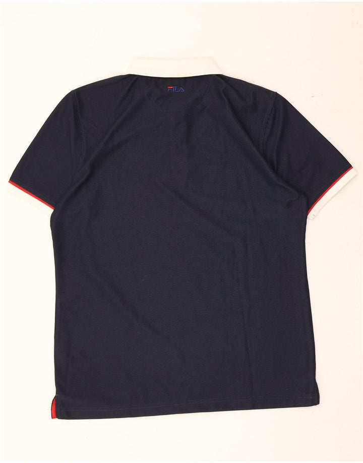 Fila muška polo majica velika tamnoplava poliesterska boja