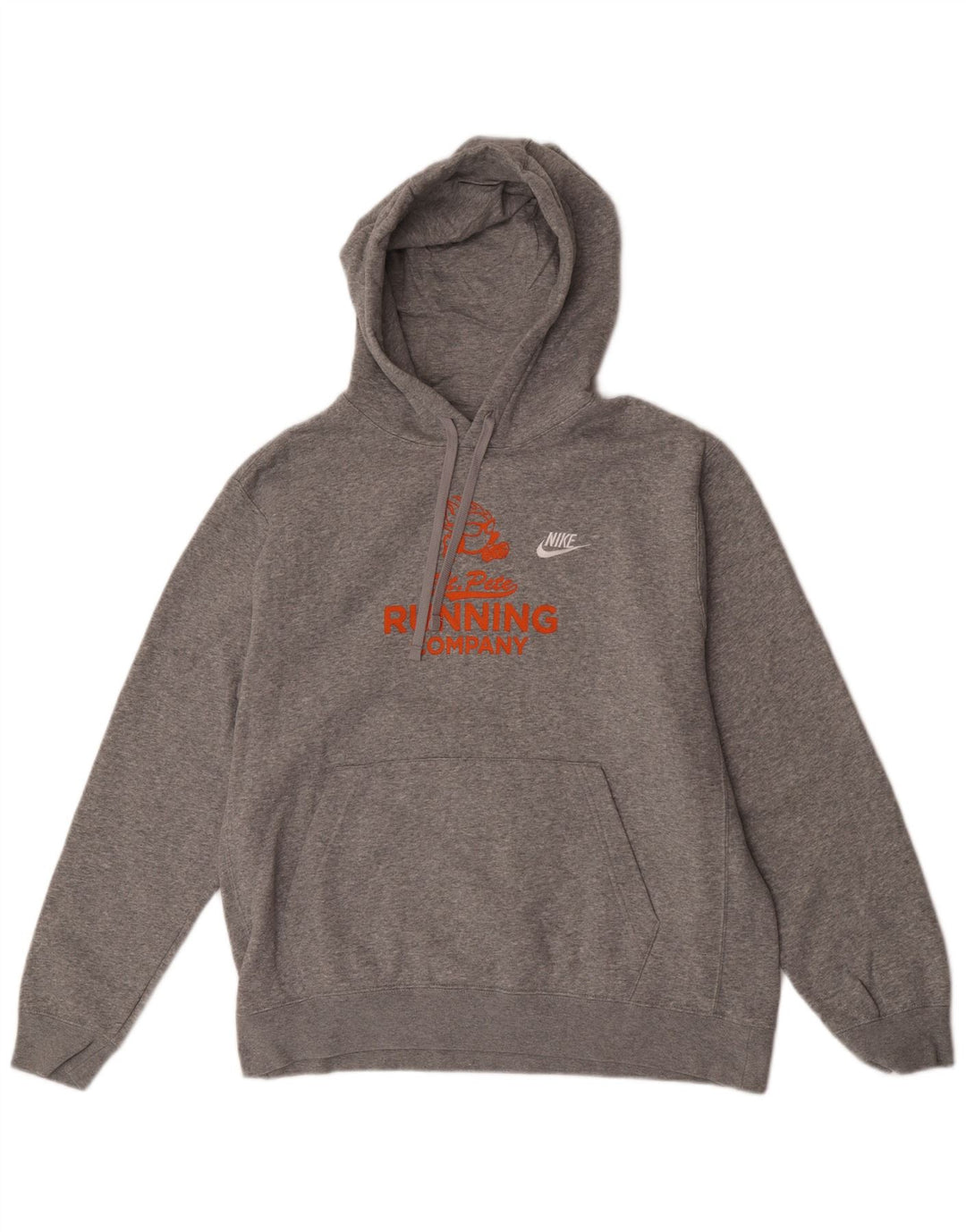 Nike muška majica s kapuljačom s kapuljačom, veliki sivi pamuk