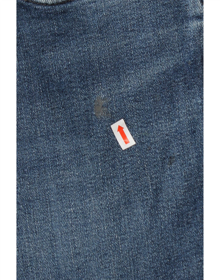 TRUSSARDI Mens Straight Jeans W38 L29 Blue Cotton Vintage Trussardi and Second-Hand Trussardi from Messina Hembry 
