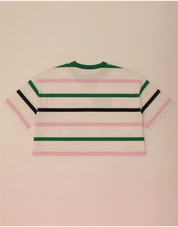 Tommy Hilfiger ženska majica kratkih rukava s kratkim crtama UK 18 XL na bijele pruge