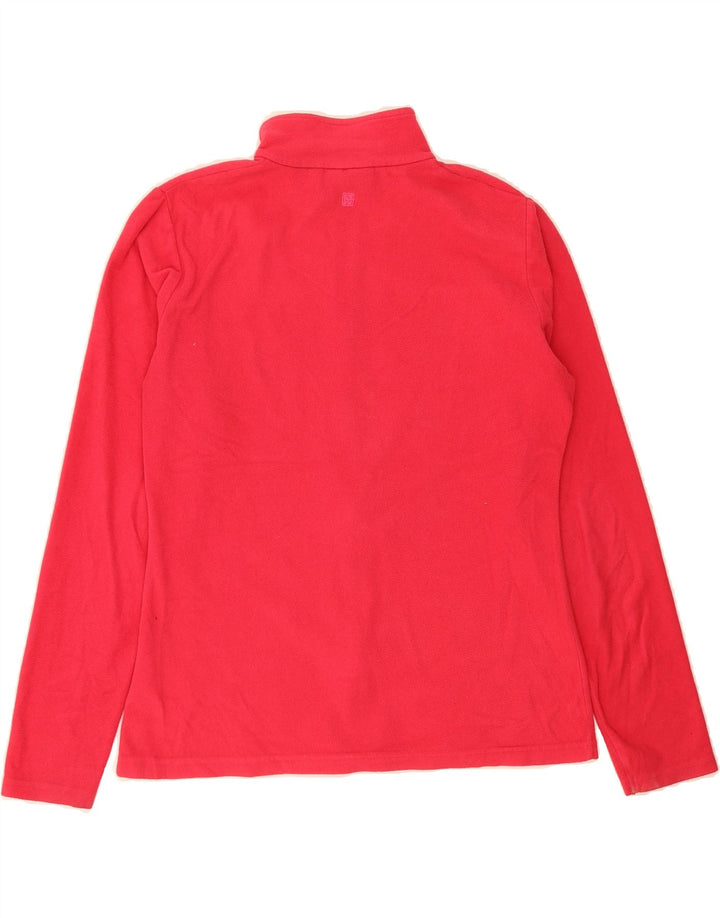 MOUNTAIN WAREHOUSE Womens Fleece Jacket UK 14 Large  Red Polyester Vintage Mountain Warehouse and Second-Hand Mountain Warehouse from Messina Hembry 