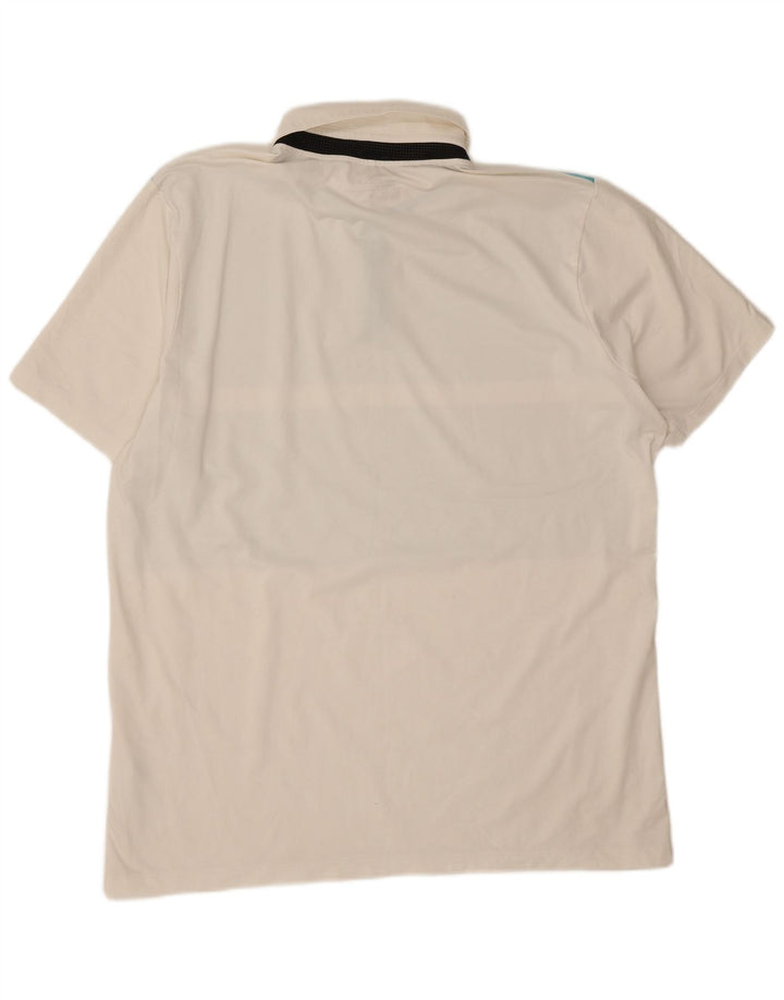 Nike muška Dri Fit polo majica XL bijeli poliester u boji