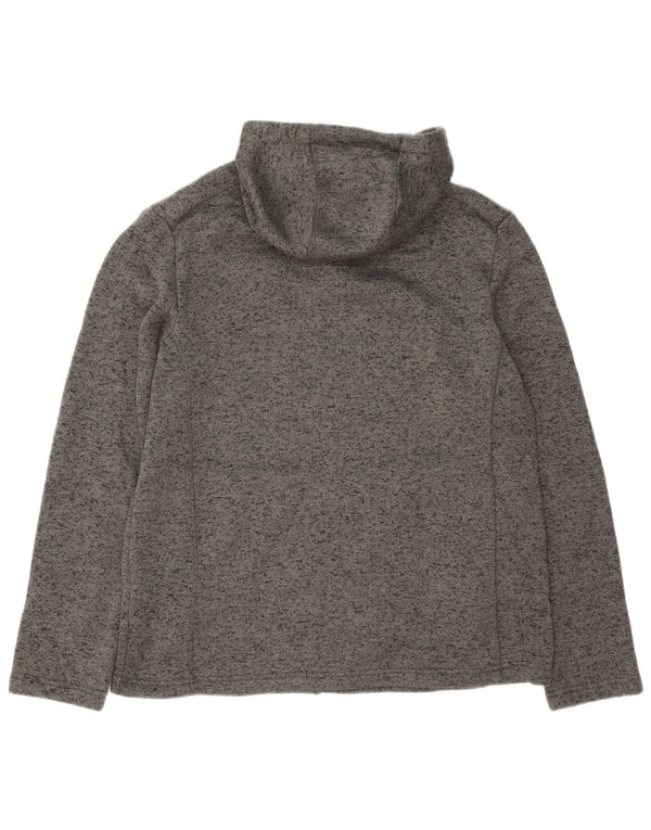 Mountain Warehouse muški pulover s kapuljačom s patentnim zatvaračem XL sivi pjegavi poliester