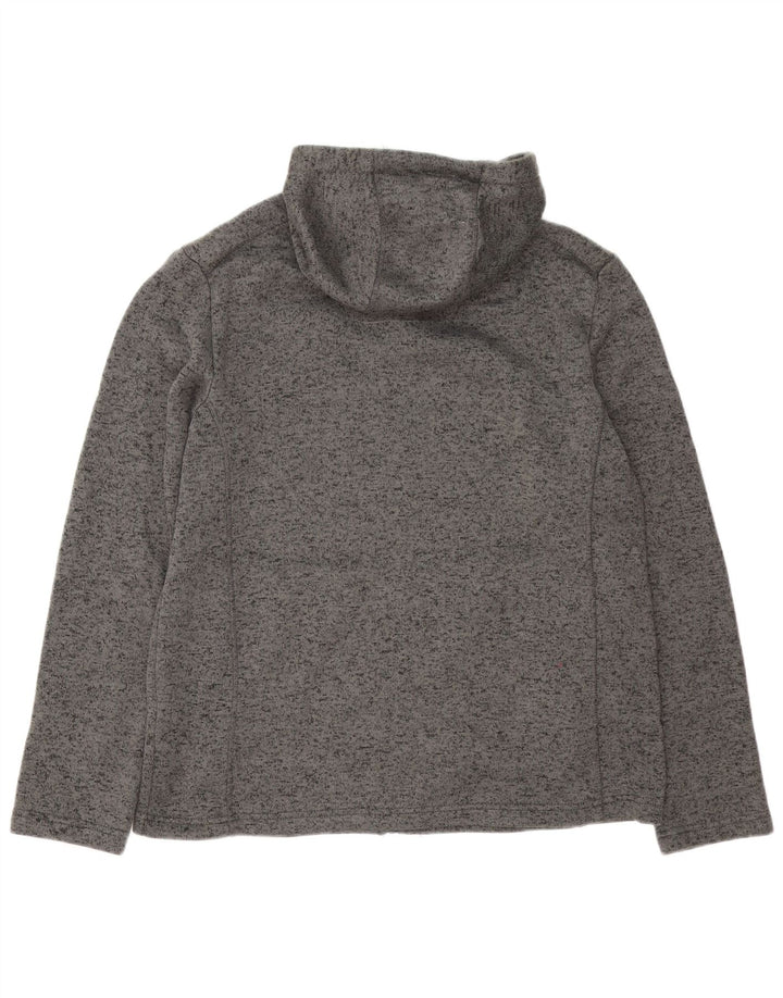 Mountain Warehouse muški pulover s kapuljačom s patentnim zatvaračem XL sivi pjegavi poliester