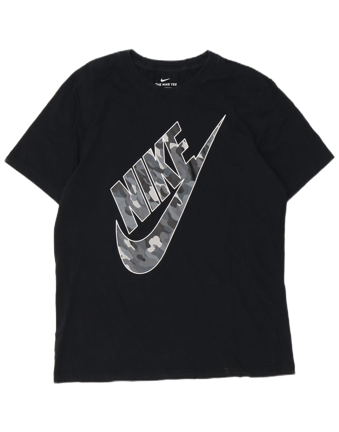 Nike muška majica s grafičkim motivima srednje crna