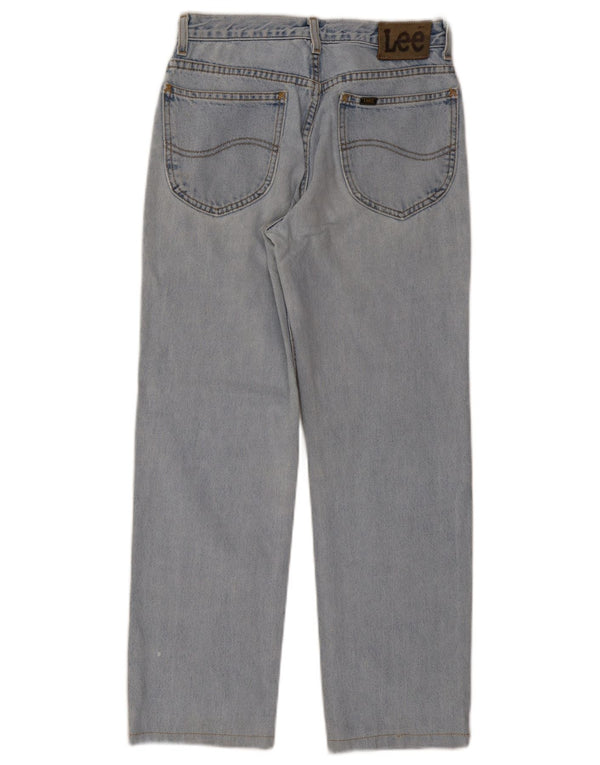 Ženske ravne traperice LEE W28 L27 plavi pamuk