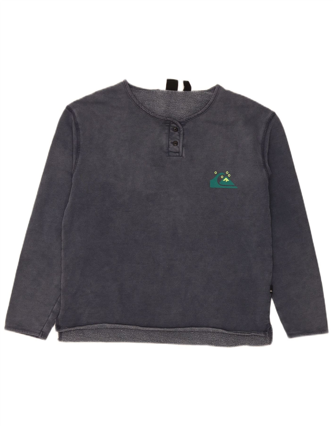 Quiksilver ženski džemper UK 14 srednje tamnoplavi pamuk