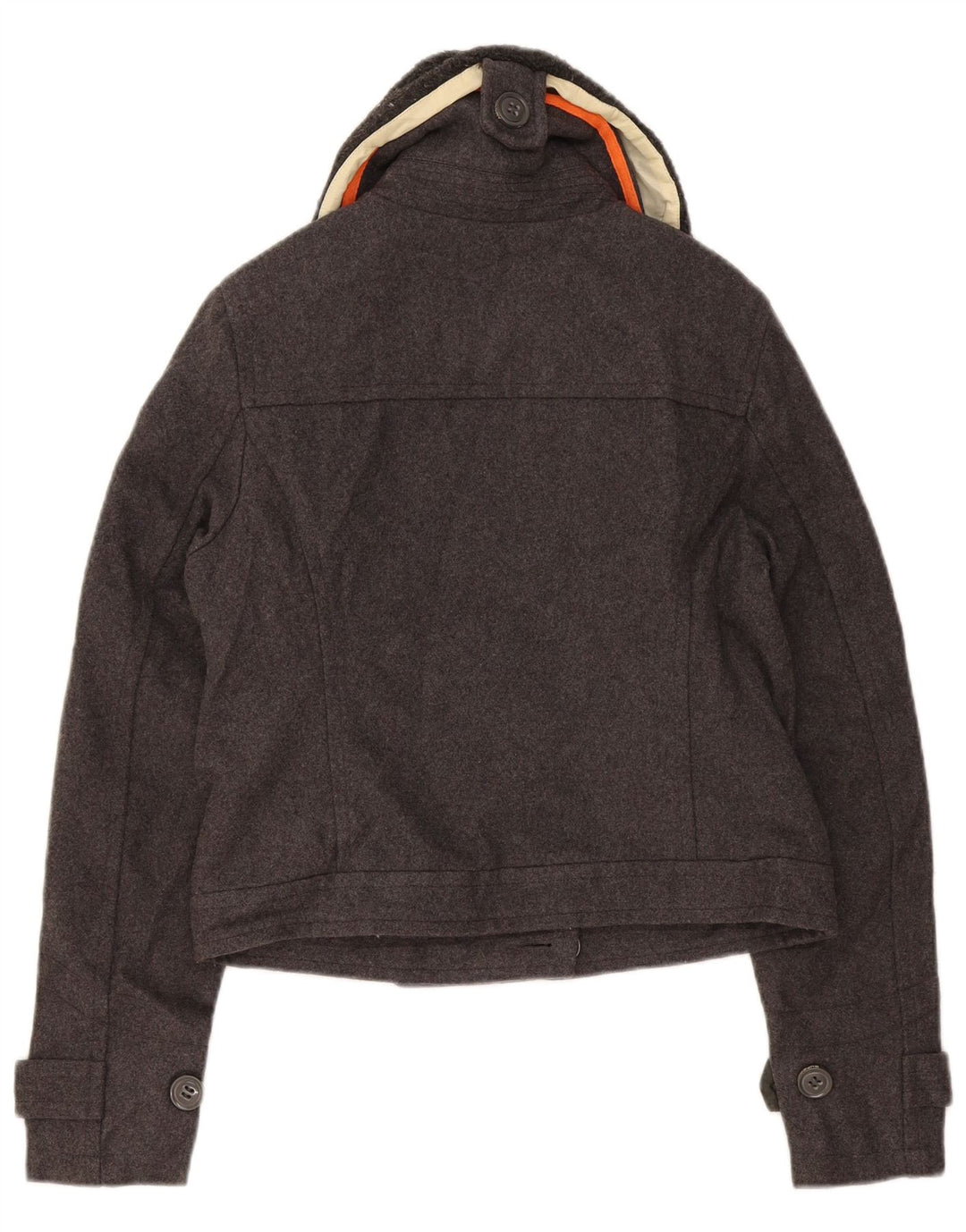 Superdry ženska bomber jakna UK 14 srednje siva vuna